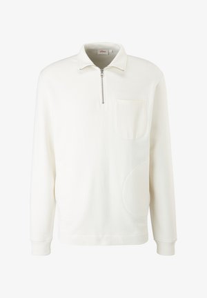 MIT TROYERKRAGEN - Felpa - off white