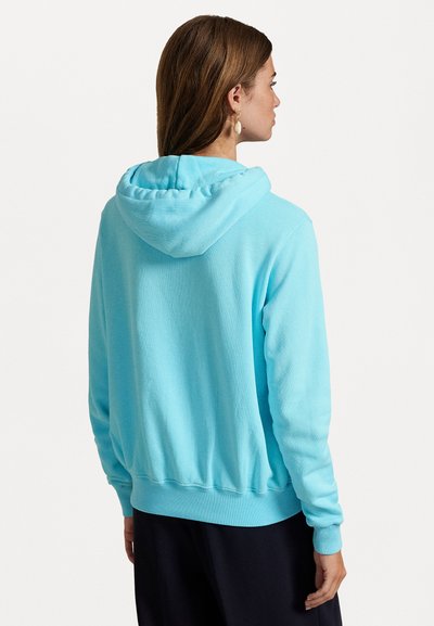 Polo Ralph Lauren LIGHTWEIGHT FLEECE FULL ZIP HOODIE - Sweatjacke - turquoise nova