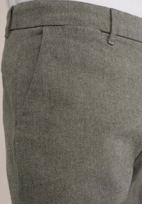 WE Fashion THE TEXTURED - Chino hlače - green