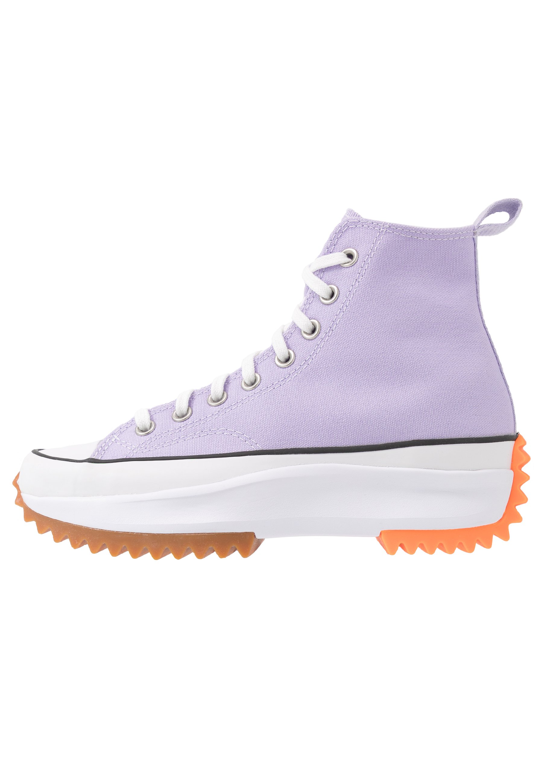 Converse Run Star Hike Baskets Montantes Moonstone Violet White Total Orange Violet Zalando Fr