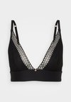 BRALETTE EYELET - Bustier - black