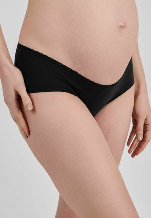 JoJo Maman Bébé MATERNITY 3 PACK - Nohavičky/Slipy - black