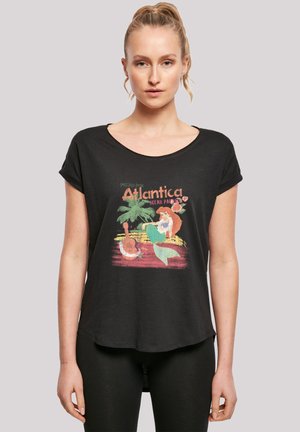 DISNEY ARIELLE DIE MEERJUNGFRAU GREETINGS FROM ATLANTICA - T-shirt imprimé - black