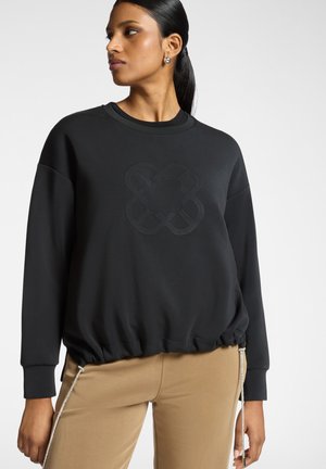 IN SCUBA CON LOGO MONOGRAM - Felpa - nero