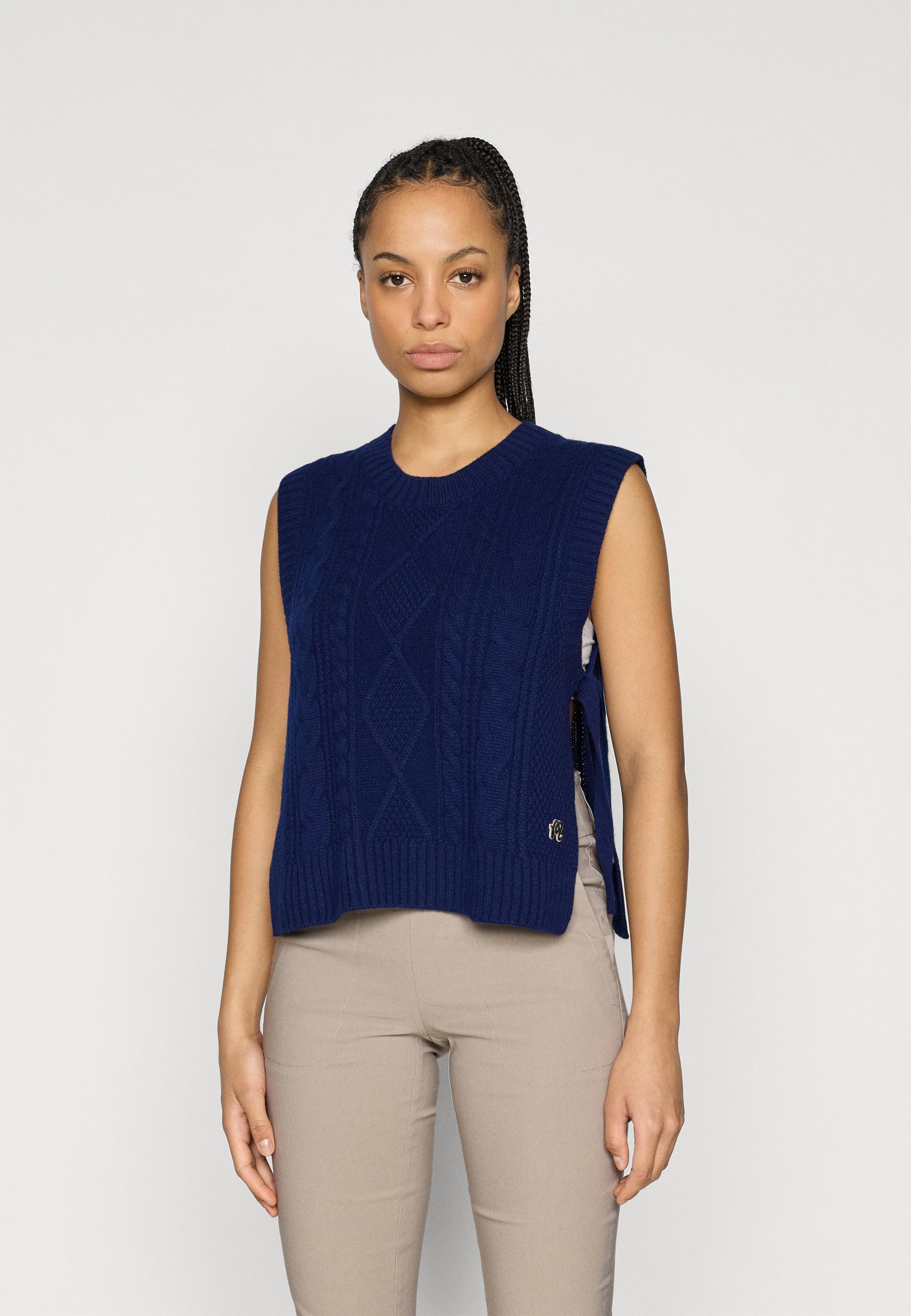 Malbon ELSPETH SWEATER VEST - Jumper - navy/dark blue - Zalando.ie