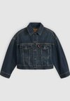 LOOSE CROP TRUCKER - Veste en jean - high vibration
