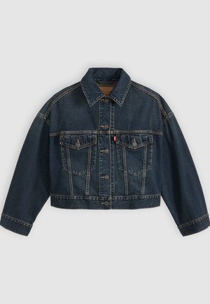 Levi's®, LOOSE CROP TRUCKER - Denimová bunda - high vibration