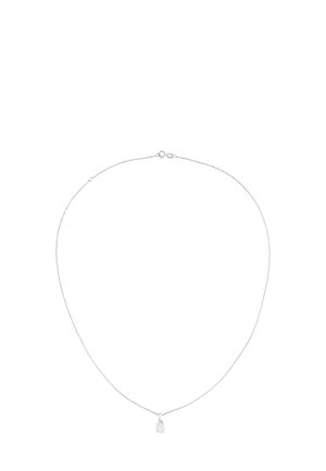 Kaelakee - white gold-coloured