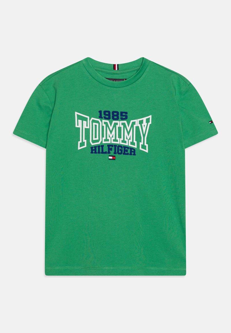 Tommy Hilfiger 1985 VARSITY TEE Print Tshirt coastal green/green Zalando