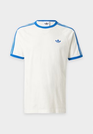 adidas Originals, 3 STRIPES TEE  - Μπλουζάκι με στάμπα - cloud white/blue