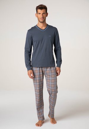 UOMO SET - Pigiama - grigio scuro