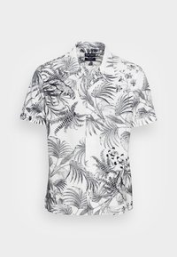 HONOLULU STRAIGHT FIT IN BLEND FABR - Camisa - creme