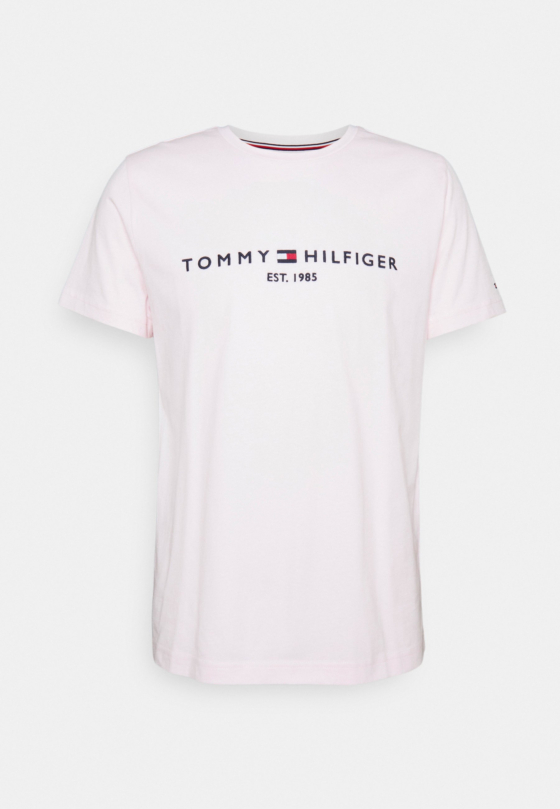 Tommy Hilfiger LOGO TEE - T-shirt print - light pink/roze - Zalando.nl
