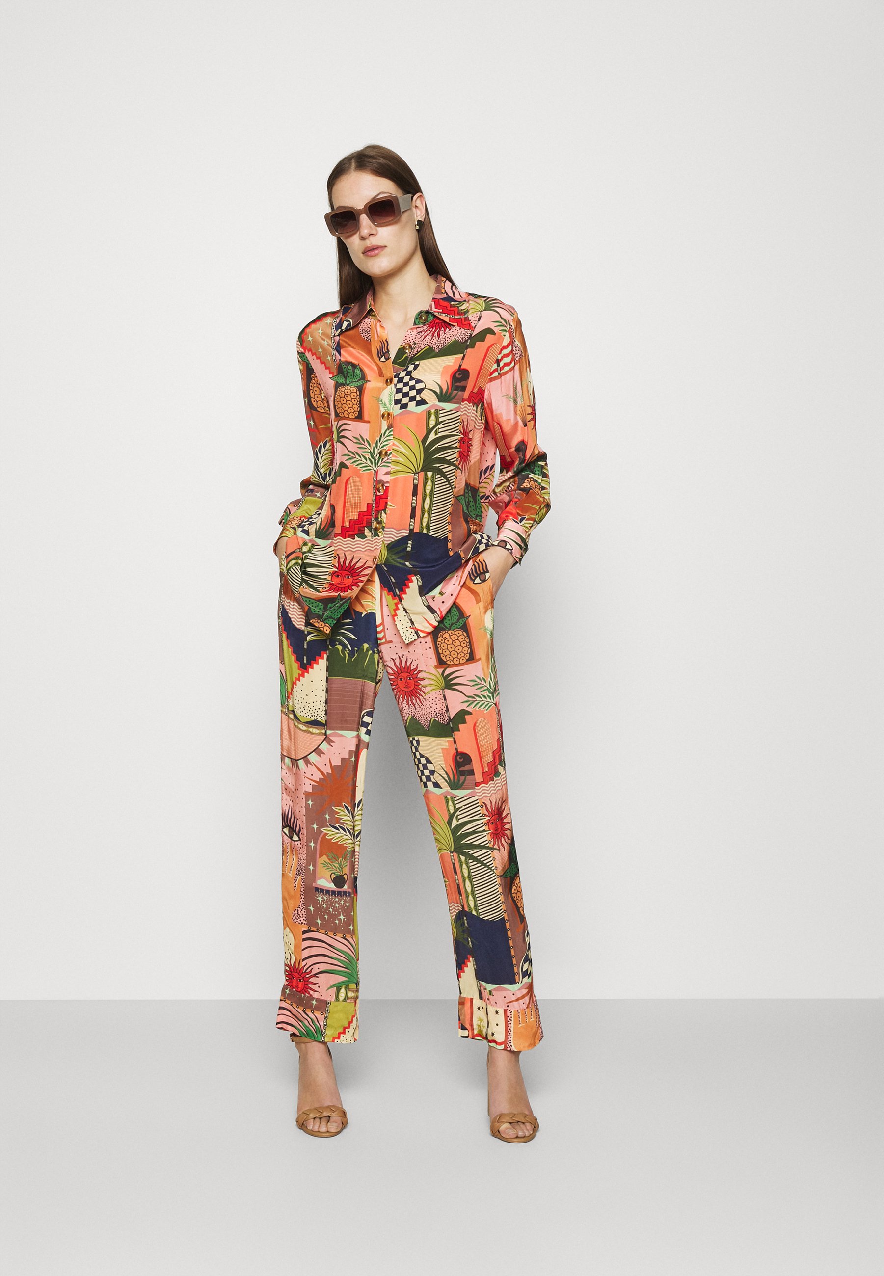 Farm Rio MYSTIC CITY PAJAMA PANTS 