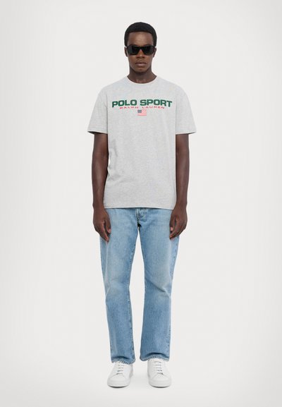 Polo Ralph Lauren SHORT SLEEVE - Marškinėliai su spaudiniu - andover heather