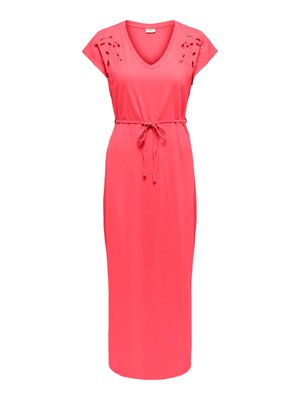 JDY, JDYROSE Long - Robe en jersey - calypso coral