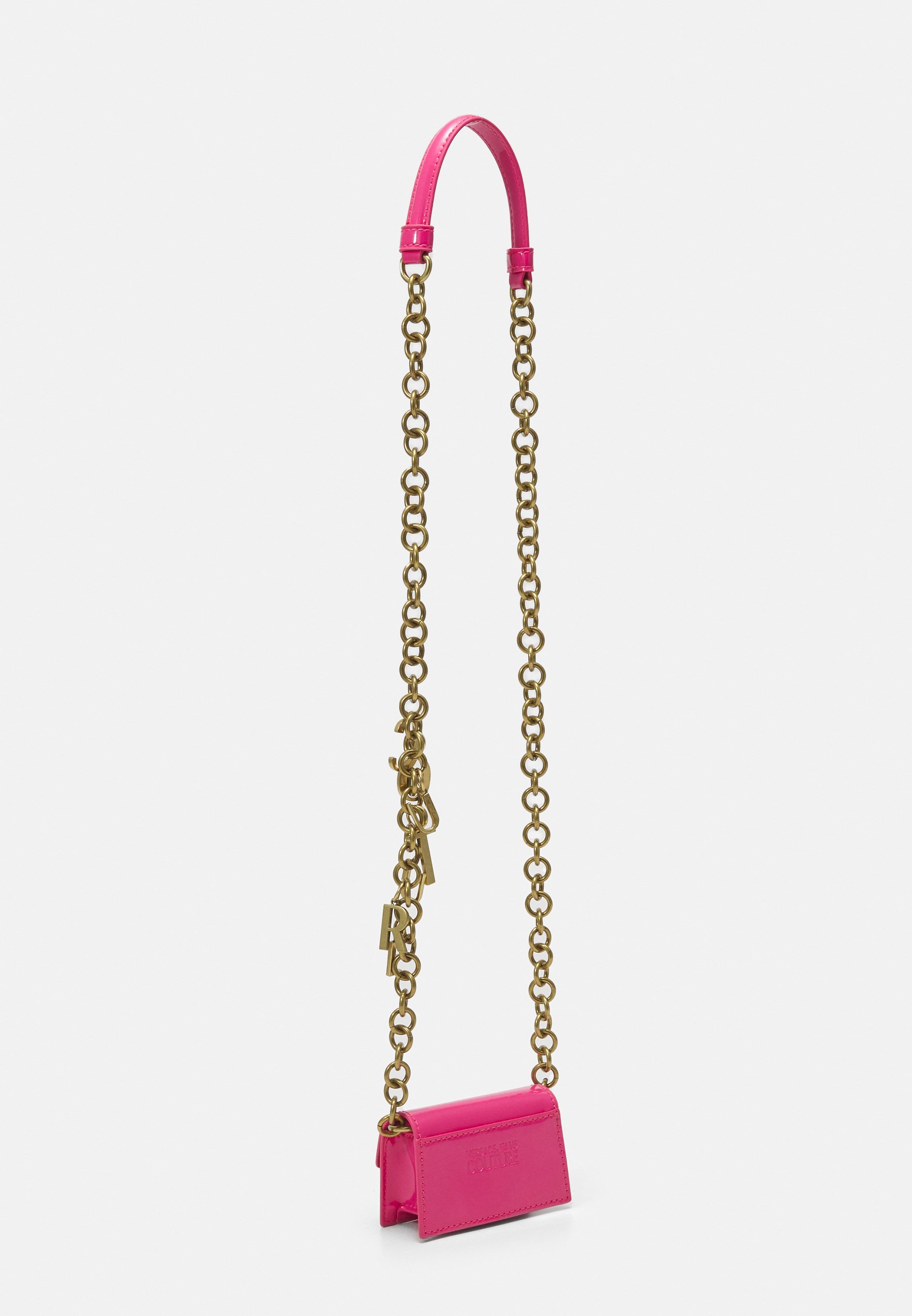 Versace Jeans Couture PATENT MINI BAG - Across body bag - paradise/pink -  Zalando.de