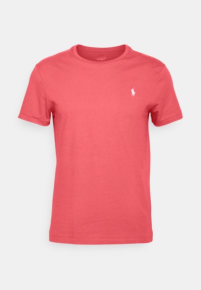 Polo Ralph Lauren CUSTOM SLIM FIT JERSEY CREWNECK T-SHIRT - T-shirt básica - hot pink
