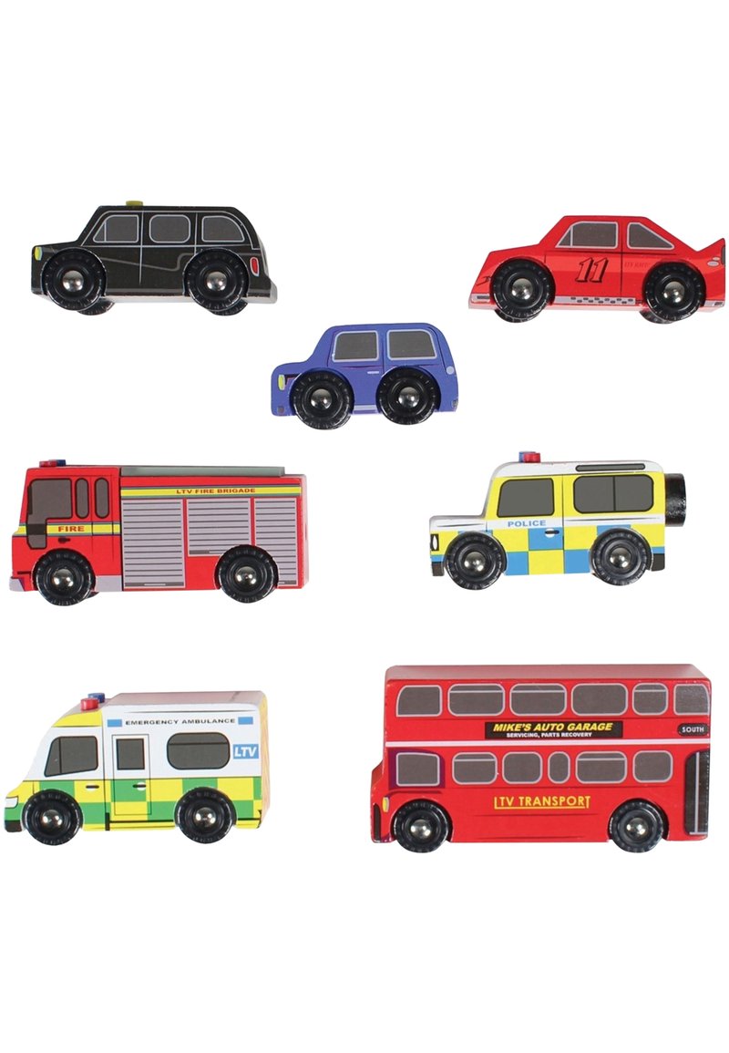 Le TOY VAN Spielzeugauto multicoloured/mehrfarbig Zalando.de