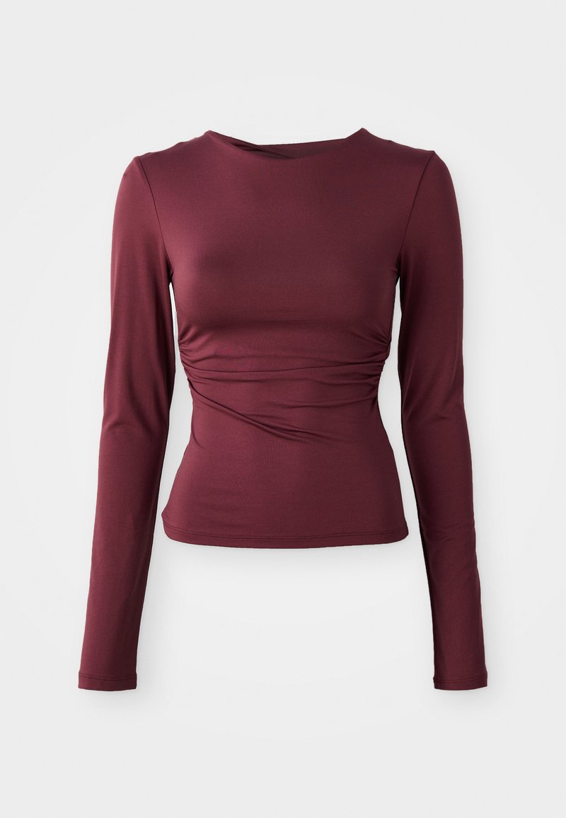 Gina Tricot Longsleeve donkerrood