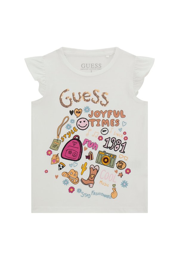 T-Shirt print - weiß