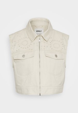 ONLY Petite ONLELSA WAISTCOAT - Liivi - pumice stone