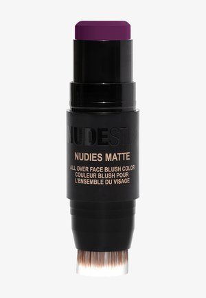 NUDIES ALL OVER FACE MATTE BLUSH - Blusher - moodie blu
