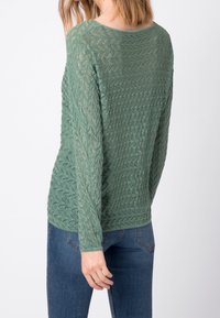 HALLHUBER Strickpullover - green