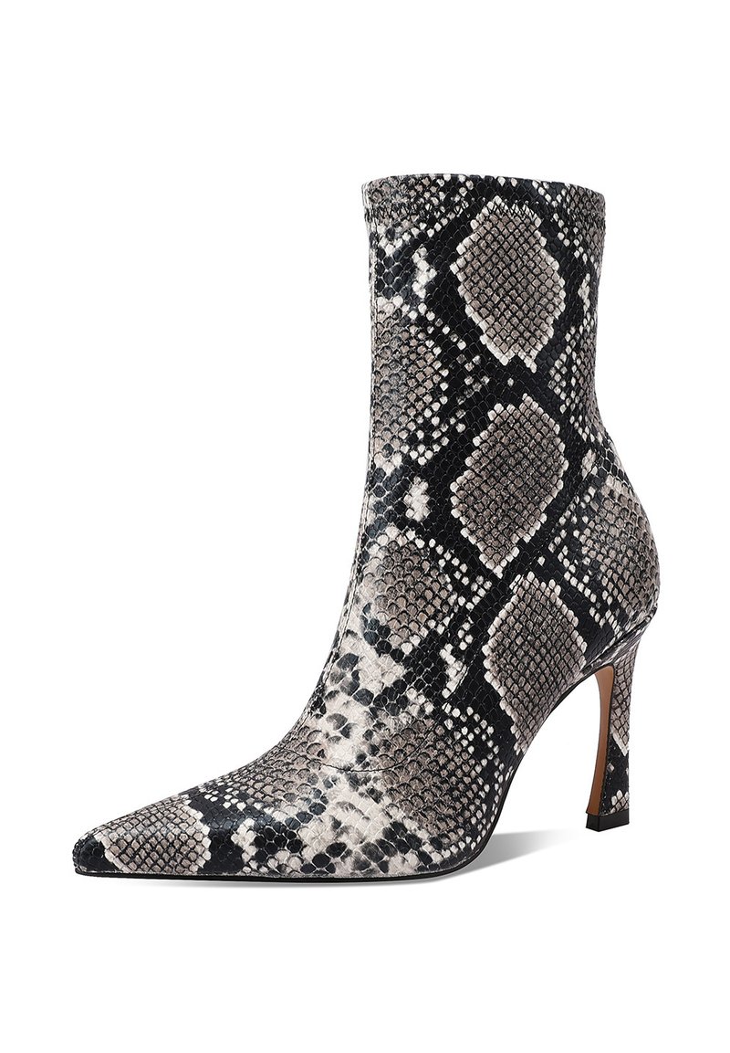 Tacco Stivali Stampa Pitone Queen Helena Stivaletti Con Tacco