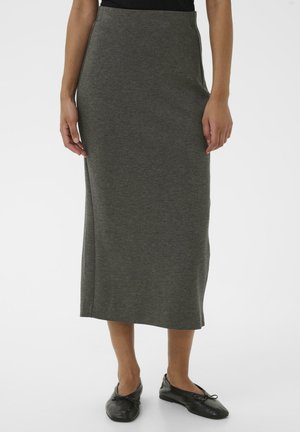 Uska suknja - dark grey melange