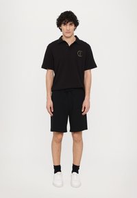 Just Cavalli EMBROIDERY - Polo krekls - black