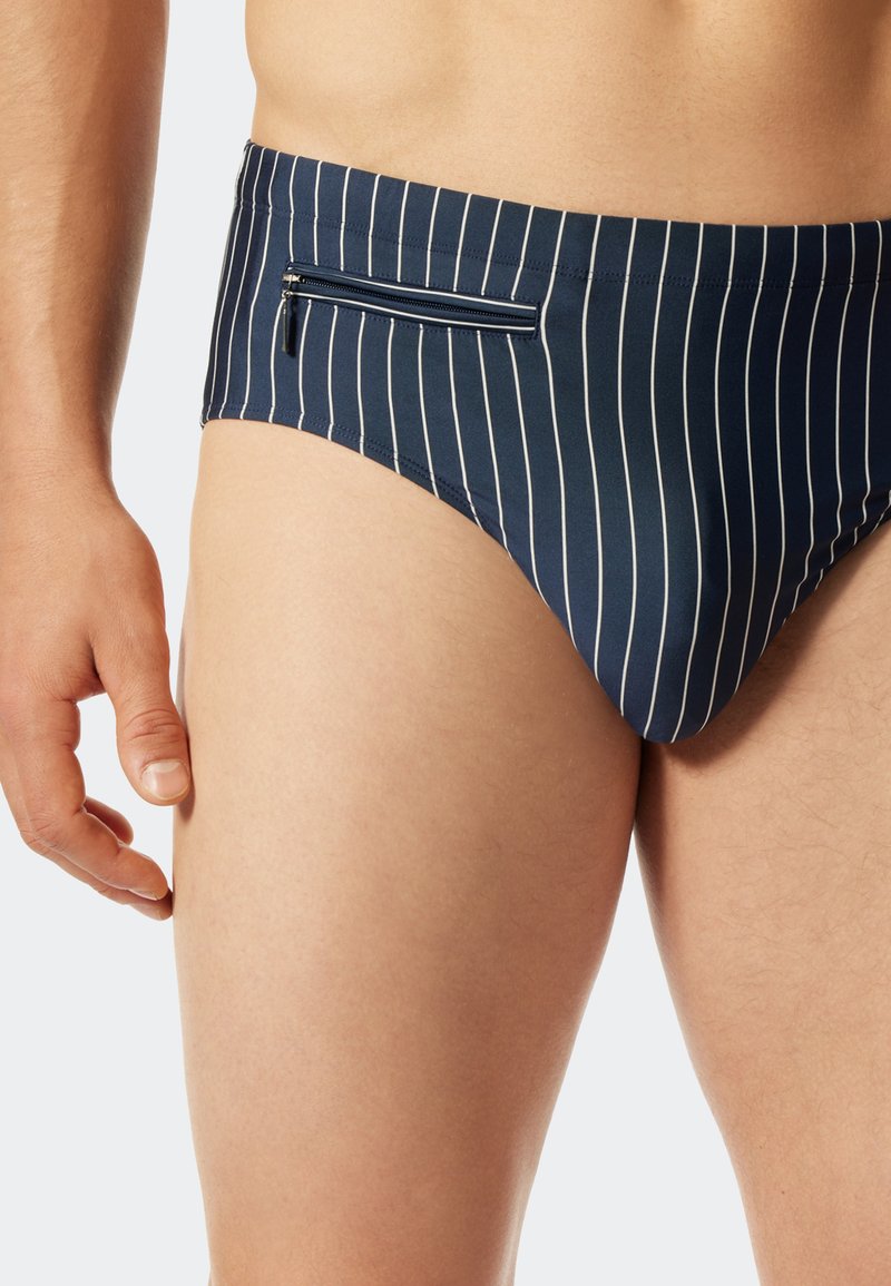 Herren Badehosen | Schiesser NAUTICAL CASUAL Badehose Slip admiral/blaugrau - VM08640 Herren Badehosen | Schiesser NAUTICAL CASUAL Badehose Slip admiral/blaugrau - VM08640