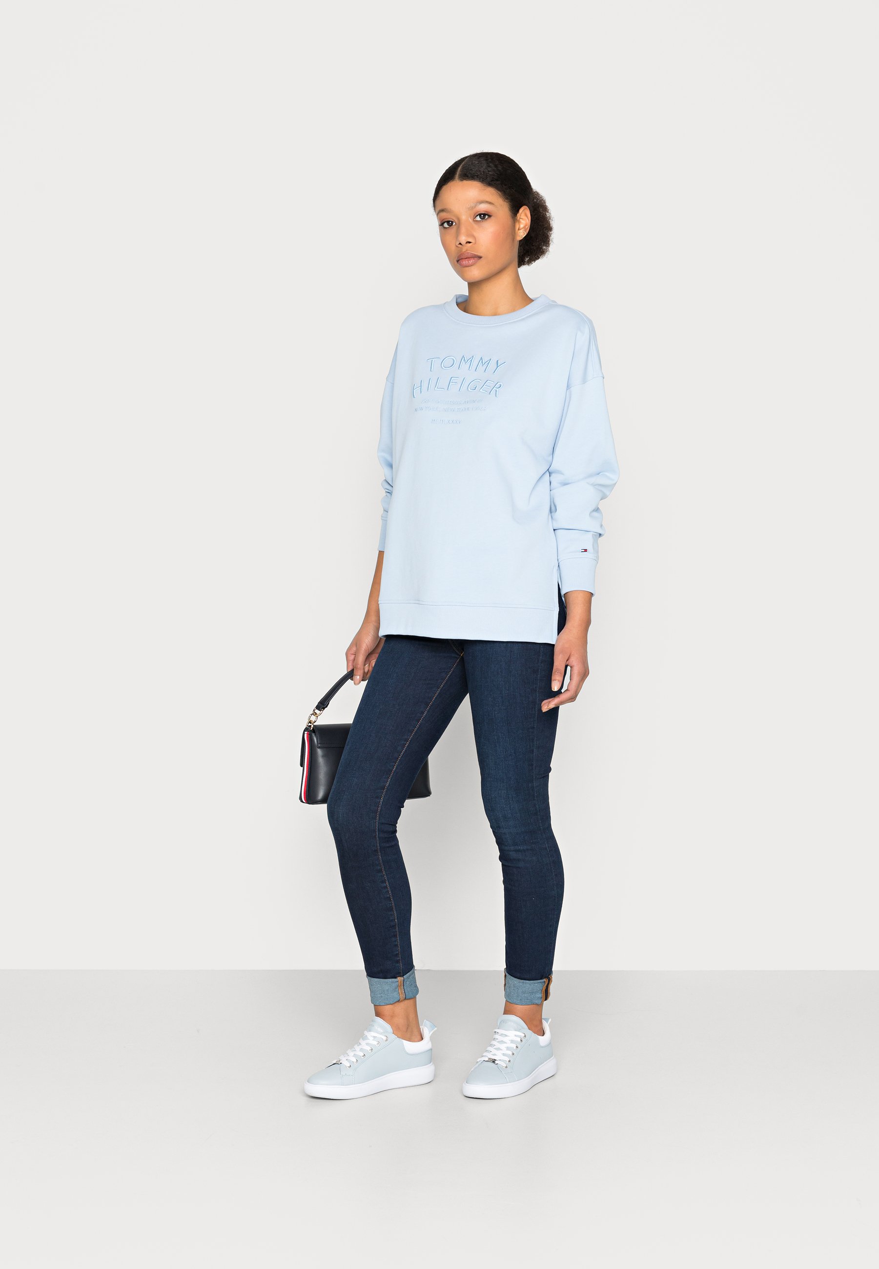 Tommy Hilfiger RELAXED - Sudadera - breezy blue/azul claro - Zalando.es