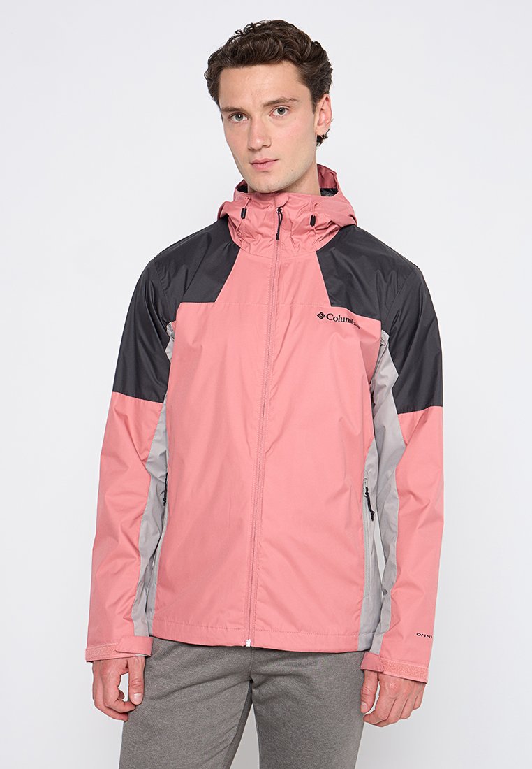 Columbia Outdoorjas donkerroze