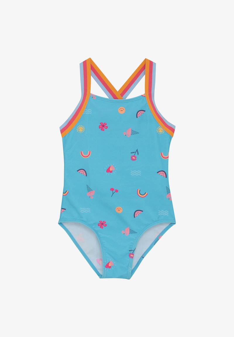 Color Kids Baddräkt - river blue