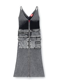 M-MELTI - Denimové šaty - dark grey