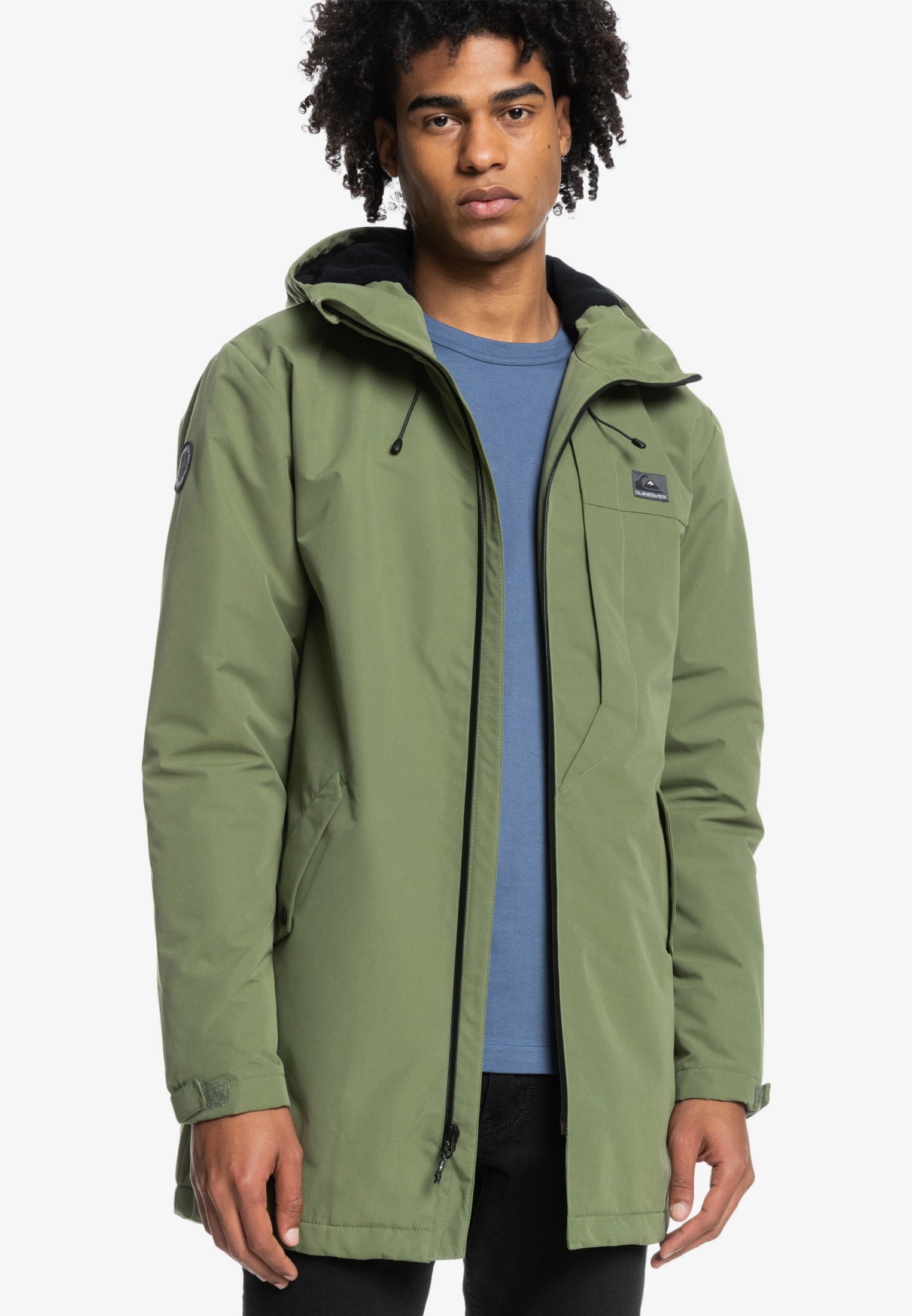 Quiksilver Parka - four leaf clover 