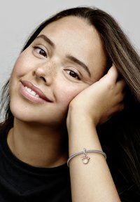 Pandora DISNEY MINNIE MOUSE MUM DOUBLE DANGLE - Charm - sterling silver and rose gold plated