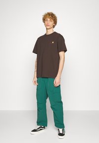 Carhartt WIP AMERICAN SCRIPT - Basic T-shirt - tobacco
