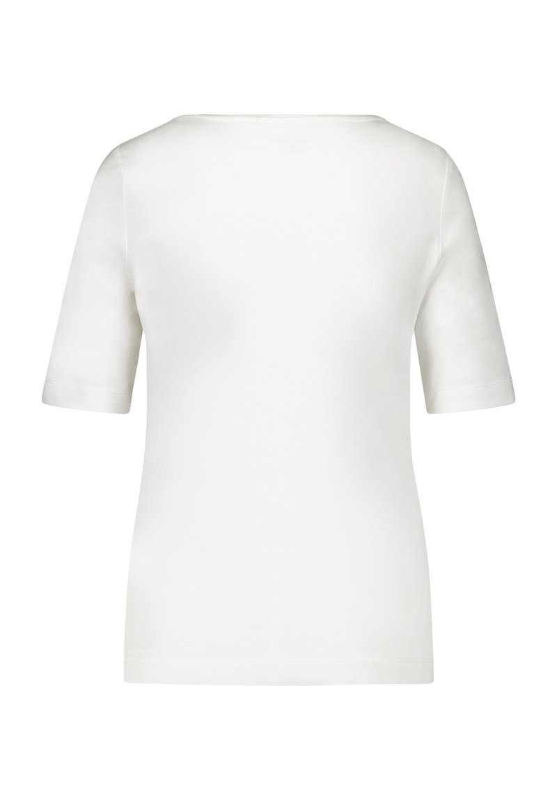 Gerry Weber T-shirt Donna In Lyocell E Cotone | Maglietta Maniche Corte Con Stampa | Delicati Spacchi Laterali - 5