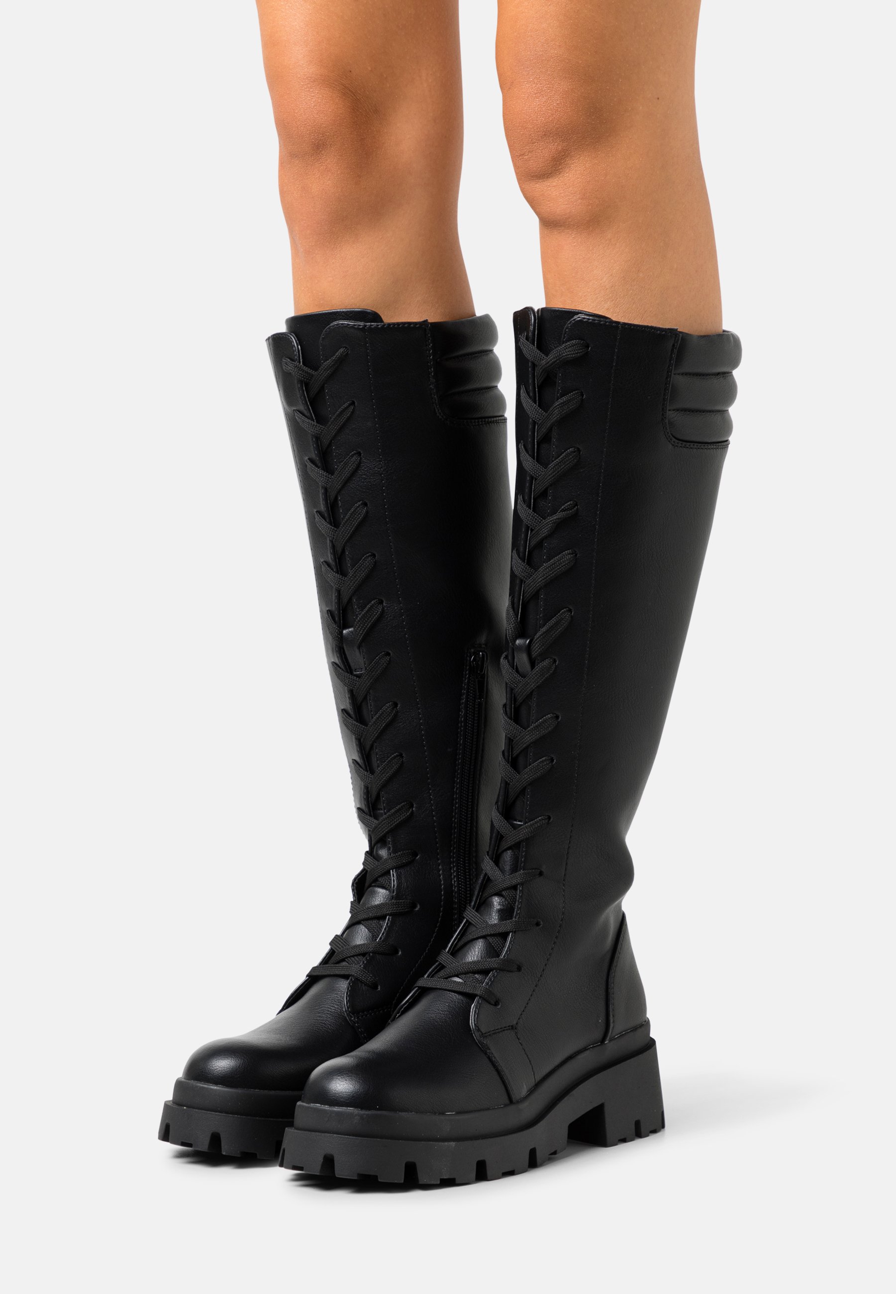 Even\u0026Odd Stivali con i lacci - black/nero - Zalando.it