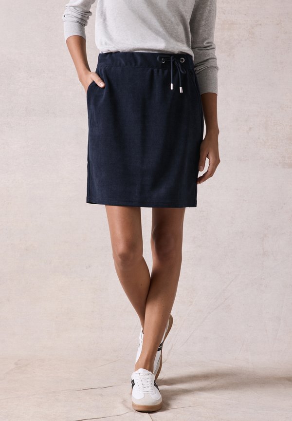 CORDROCK - Minirock - blau