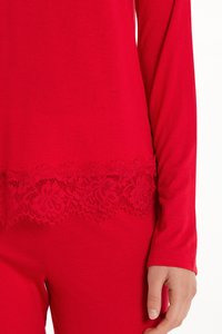 Tezenis SET - Conjunto de pijama - rot rosso inverno