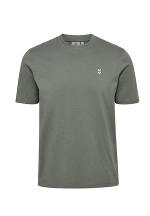 Hummel, HUMMEL HMLPULSE T-SHIRT - Basic T-shirt - castor gray