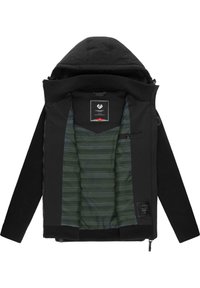 Ragwear STEPP DORYAN - Giacca outdoor - black