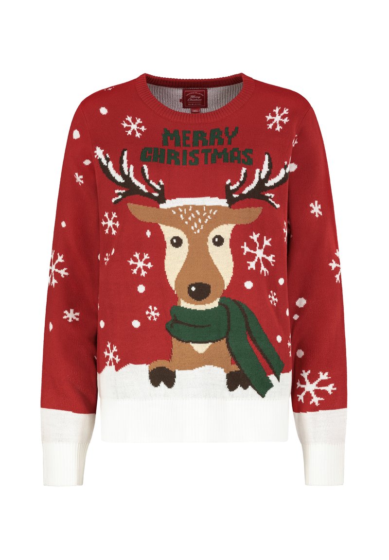 Sublevel WEIHNACHTS - Strickpullover - red