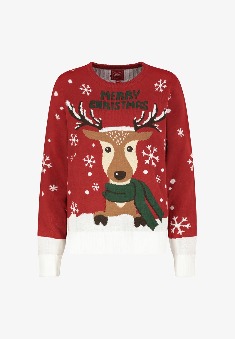 Sublevel WEIHNACHTS - Strickpullover - red