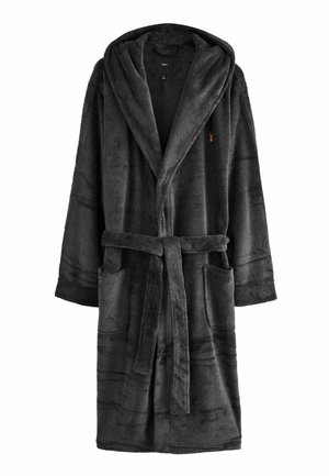 HOODED - REGULAR FIT - Bademantel - slate grey