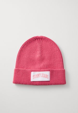 VARSITY BEANIE - Bonnet - preppy pink