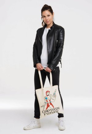 LOGOSHIRT CAPTAIN FUTURE - Tote bag - naturfarben